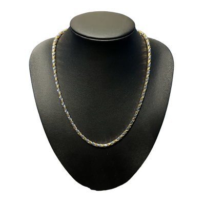 Κολιέ αλυσίδα Eragon χρυσή ασημί