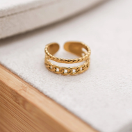 Δαχτυλίδι Nefelie χρυσό