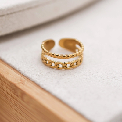 Δαχτυλίδι Nefelie χρυσό