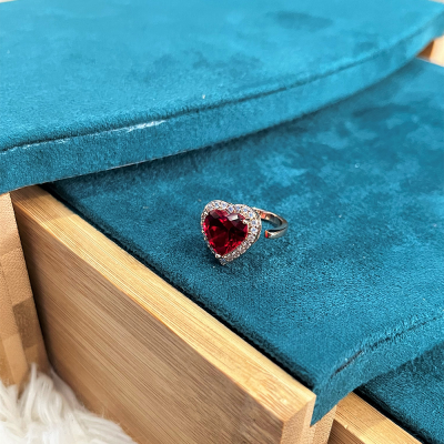 Δαχτυλίδι Core κόκκινο χρυσό