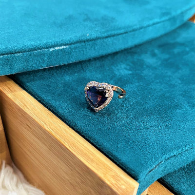 Δαχτυλίδι Core μωβ χρυσό