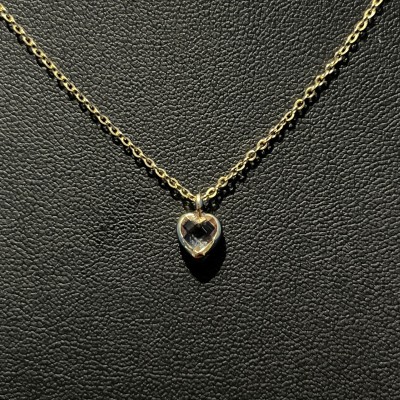 Κολιέ Mini Heart χρυσό