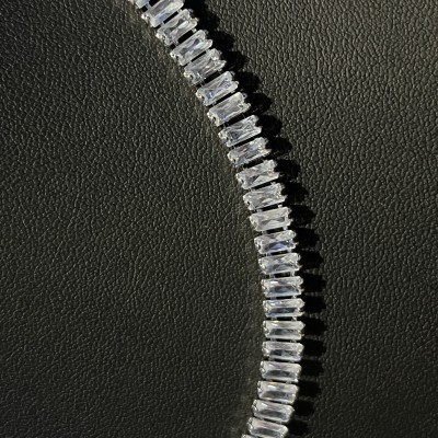 Κολιέ Iris ασημί