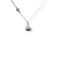 Κολιέ Silver Heart 
