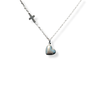 Κολιέ Silver Heart 