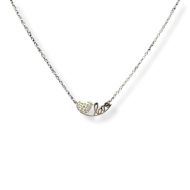 Κολιέ Union ασημί