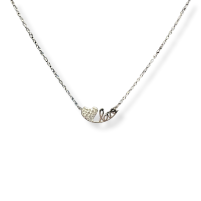 Κολιέ Union ασημί