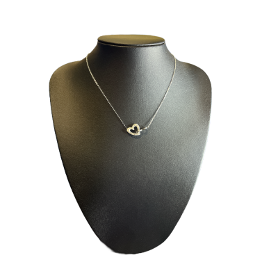 Κολιέ Eternal ασημί