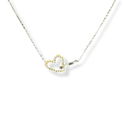 Κολιέ Eternal ασημί