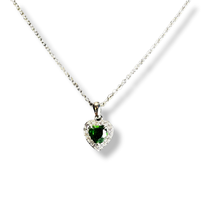 Κολιέ April ασημί