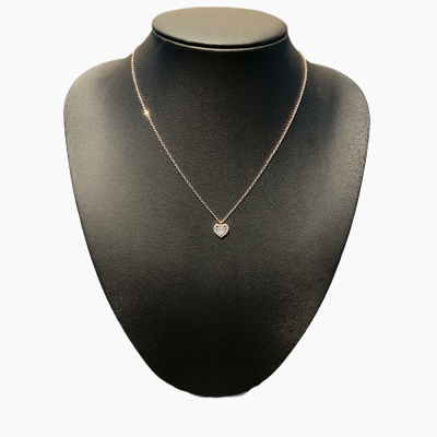 Κολιέ Rose ροζ χρυσό