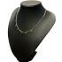 Κολιέ Emerald Droplets χρυσό