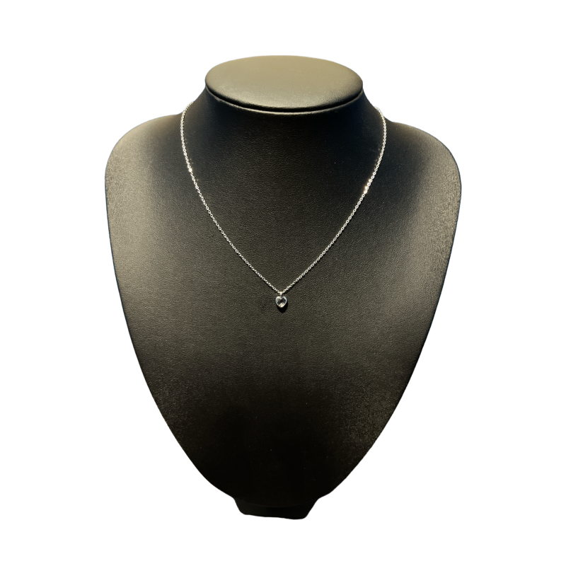 Κολιέ Mini Heart ασημί