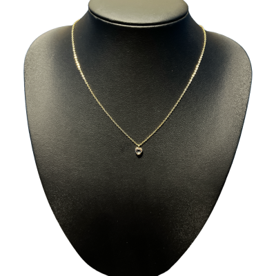 Κολιέ Mini Heart χρυσό