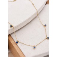 Κολιέ Azure Droplets χρυσό