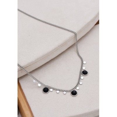 Κολιέ Tara ασημί