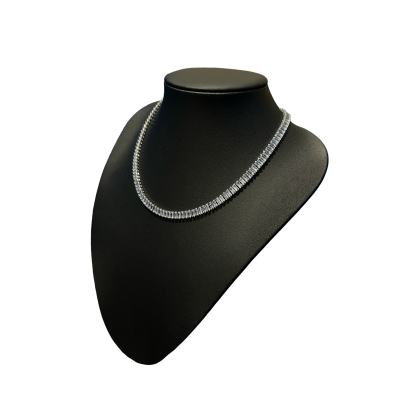 Κολιέ Iris ασημί