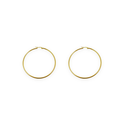 Σκουλαρίκια Night Loops Medium χρυσά