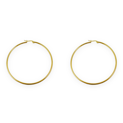 Σκουλαρίκια Night Loops XLarge χρυσά