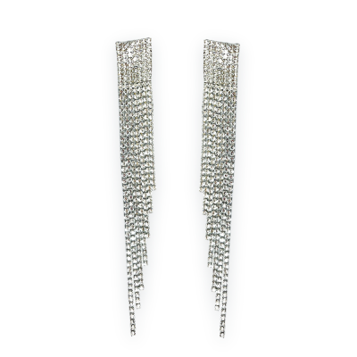 Σκουλαρίκια Lara ασημί