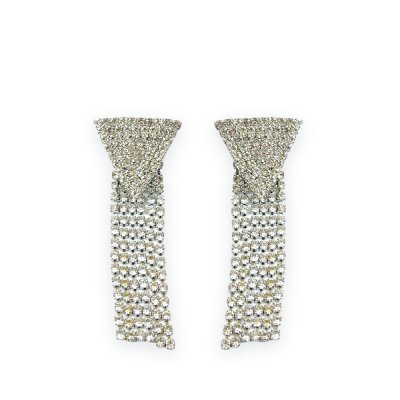 Σκουλαρίκια Jill ασημί