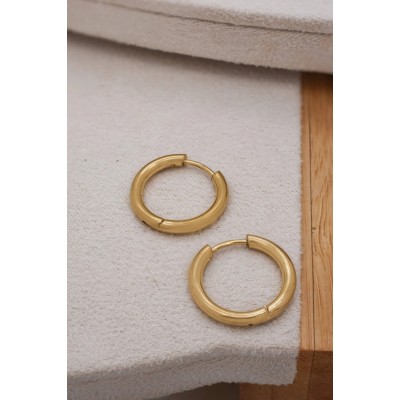 Σκουλαρίκια Hoops χρυσά