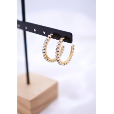 Σκουλαρίκια Shine Gold