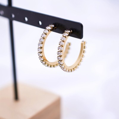 Σκουλαρίκια Shine Gold