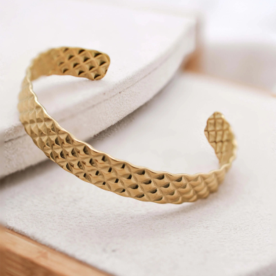 Χρυσό βραχιόλι Donna 