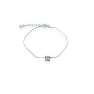 Βραχιόλι Rolling ασημί
