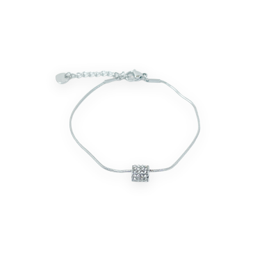 Βραχιόλι Rolling ασημί