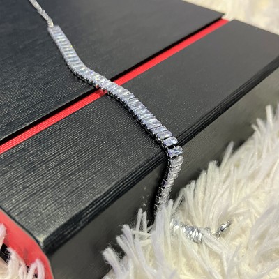 Ασημί βραχιόλι Circe