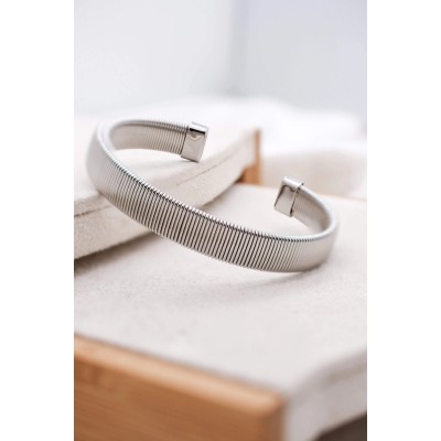 Βραχιόλι Fluid Silver 