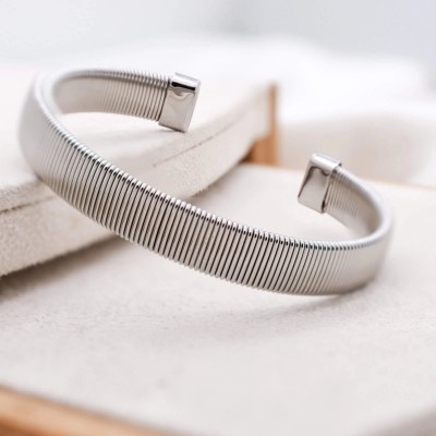 Βραχιόλι Fluid Silver 