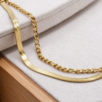 Βραχιόλι Twister χρυσό