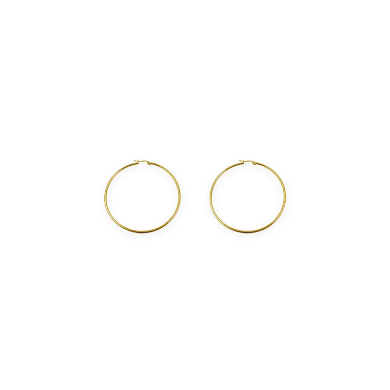 Σκουλαρίκια Night Loops Small χρυσά Σκουλαρίκια Night Loops Small χρυσά